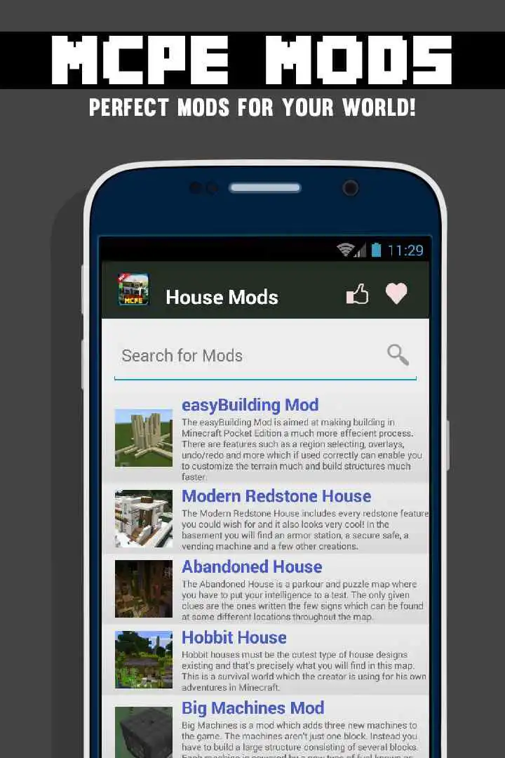 Play House MOD For MCPE`